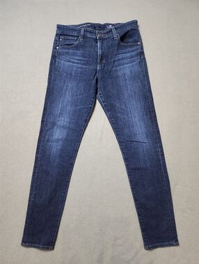 AG ADRIANO GOLDSCHMIED Farrah High-Rise Skinny Ankle Jeans Size 28R